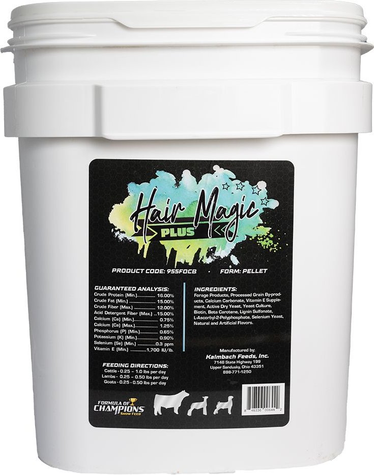 Formula of Champions Hair Magic Plus Show Livestock Hair Supplement