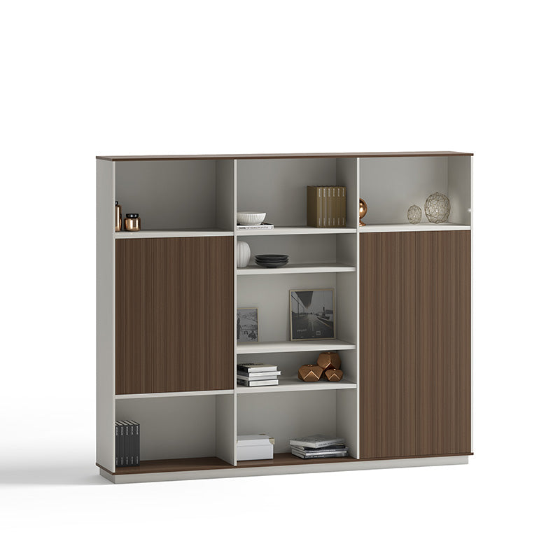 ANDERS Display Unit 240cm - Australian Gold Oak & Beige