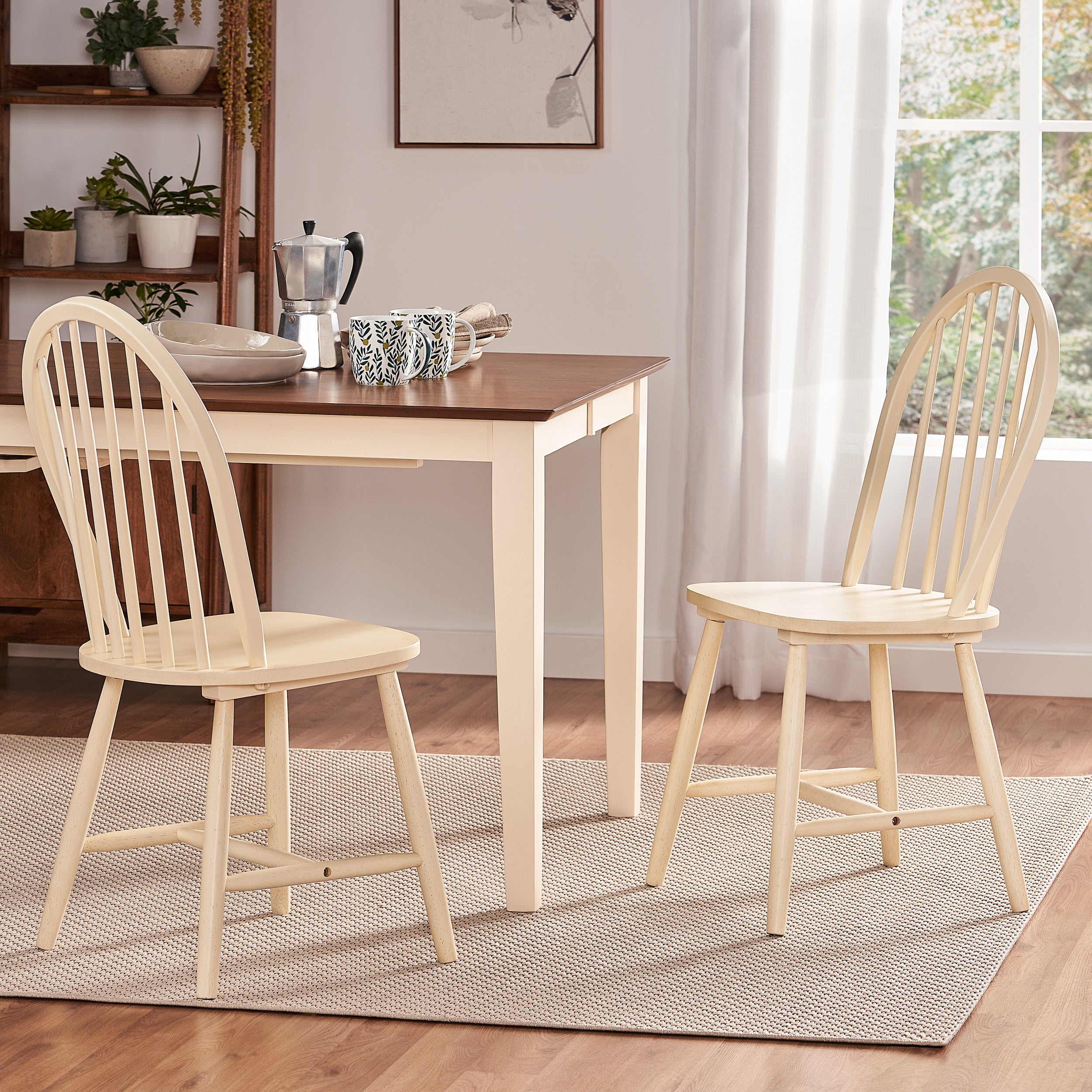 Carrington High Back Spindle Dining Chair (Set of 2)