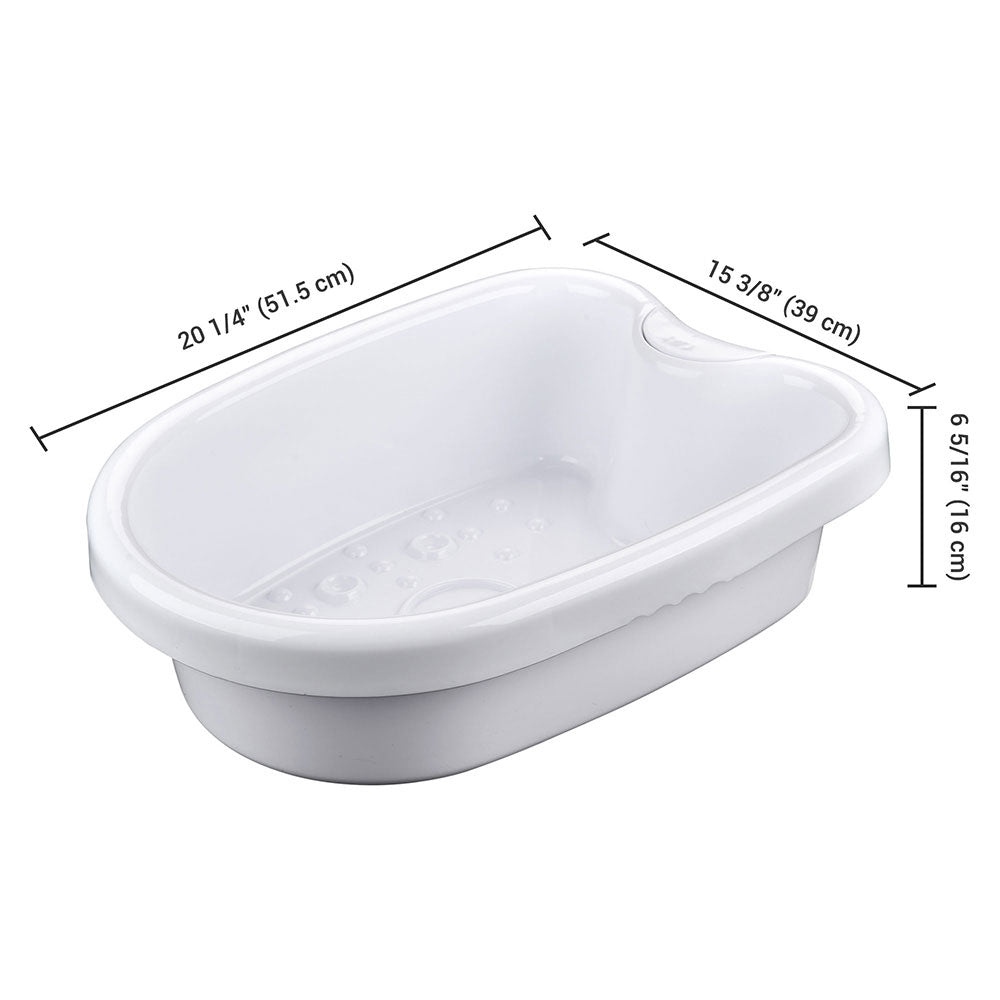 Yescom Ionic Detox Foot Bath Tub Basin Only