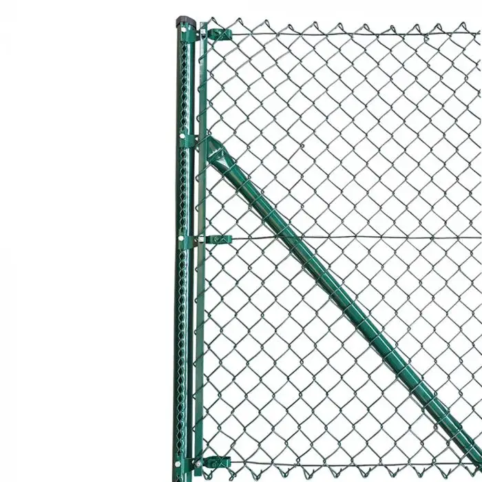 Direct factory security panels removable chain link temp panels chain link temporary fence panels for america