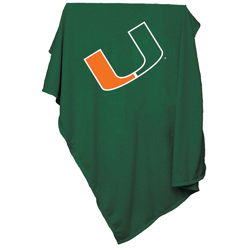 Miami Hurricanes Sweatshirt Blanket