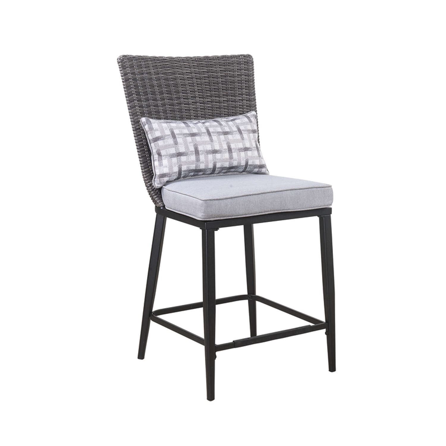 Living Accents Milano High Dining Patio Set with Fire Pit