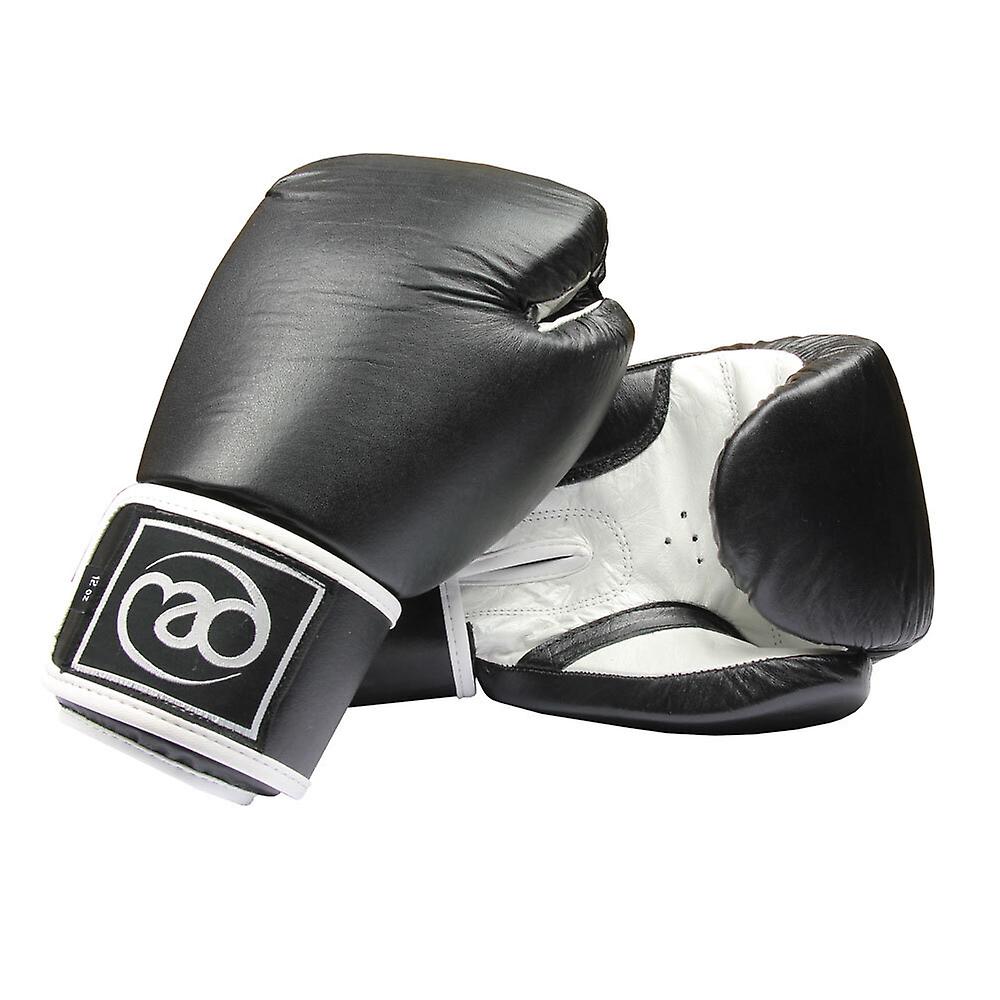 Boxing Mad Unisex Adult Pro Leather Boxing Gloves