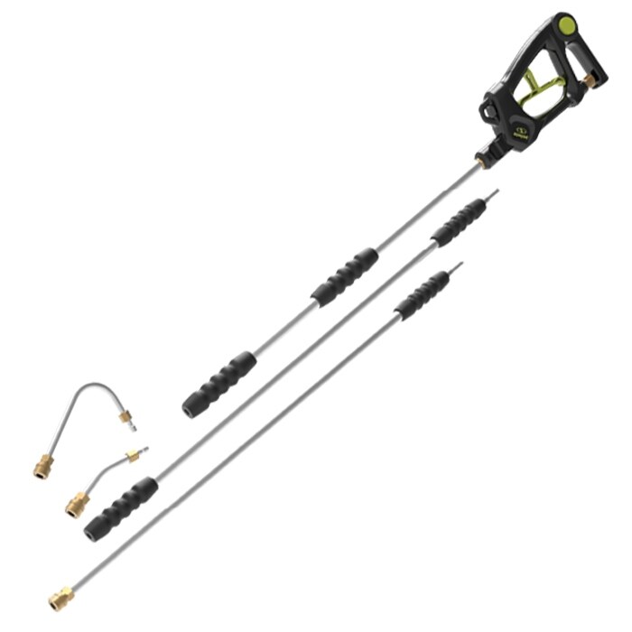 9 Ft. Universal Pressure Washer Lance with Shoulder Pad and U Shaped Nozzle   9 Foot