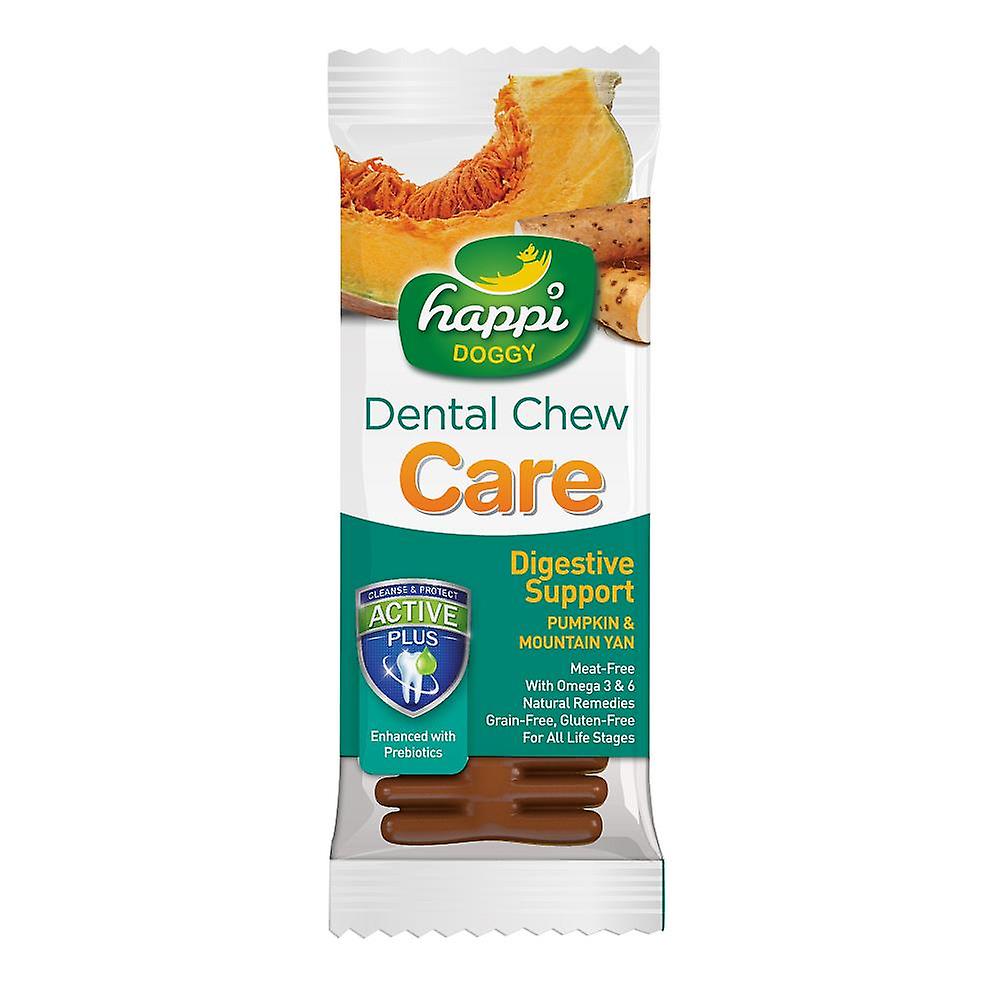 Happi Doggy Dental Chew Care Stick Digestive Support Pumpkin and Mountain Yam Dog Treat