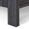 Titeca Contemporary 2 Drawer Nightstands, Set of 2, Sonoma Gray Oak