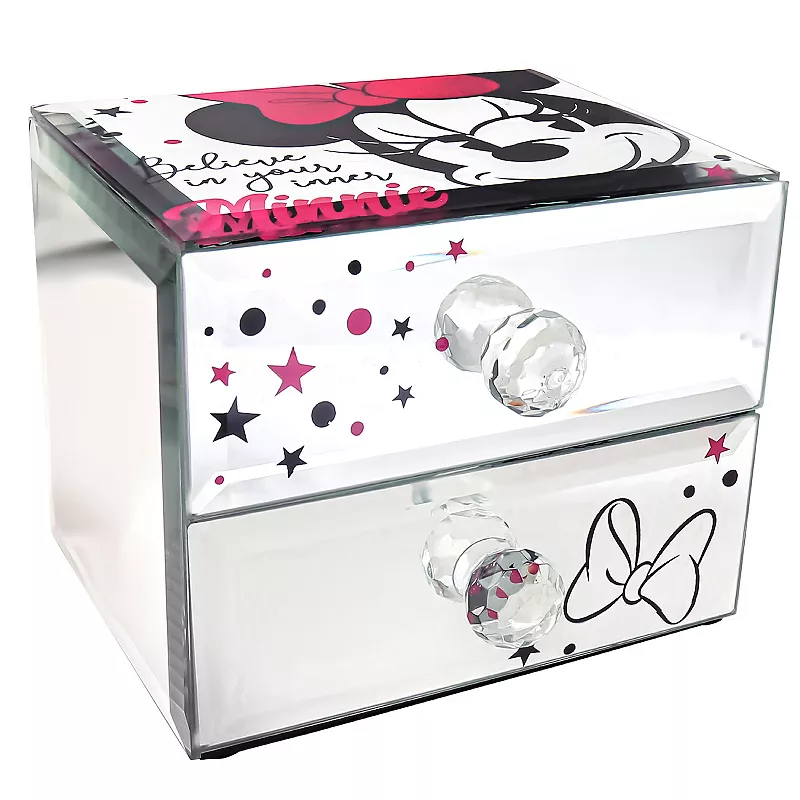 Disney's Minnie Mouse Mirror Jewelry Box