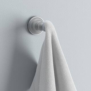 Design House Calisto Single Robe Hook in Satin Nickel 538389