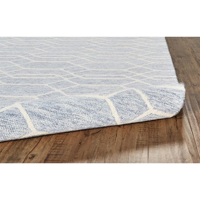 Weave and Wander Natal Gray Geometric Area Rug