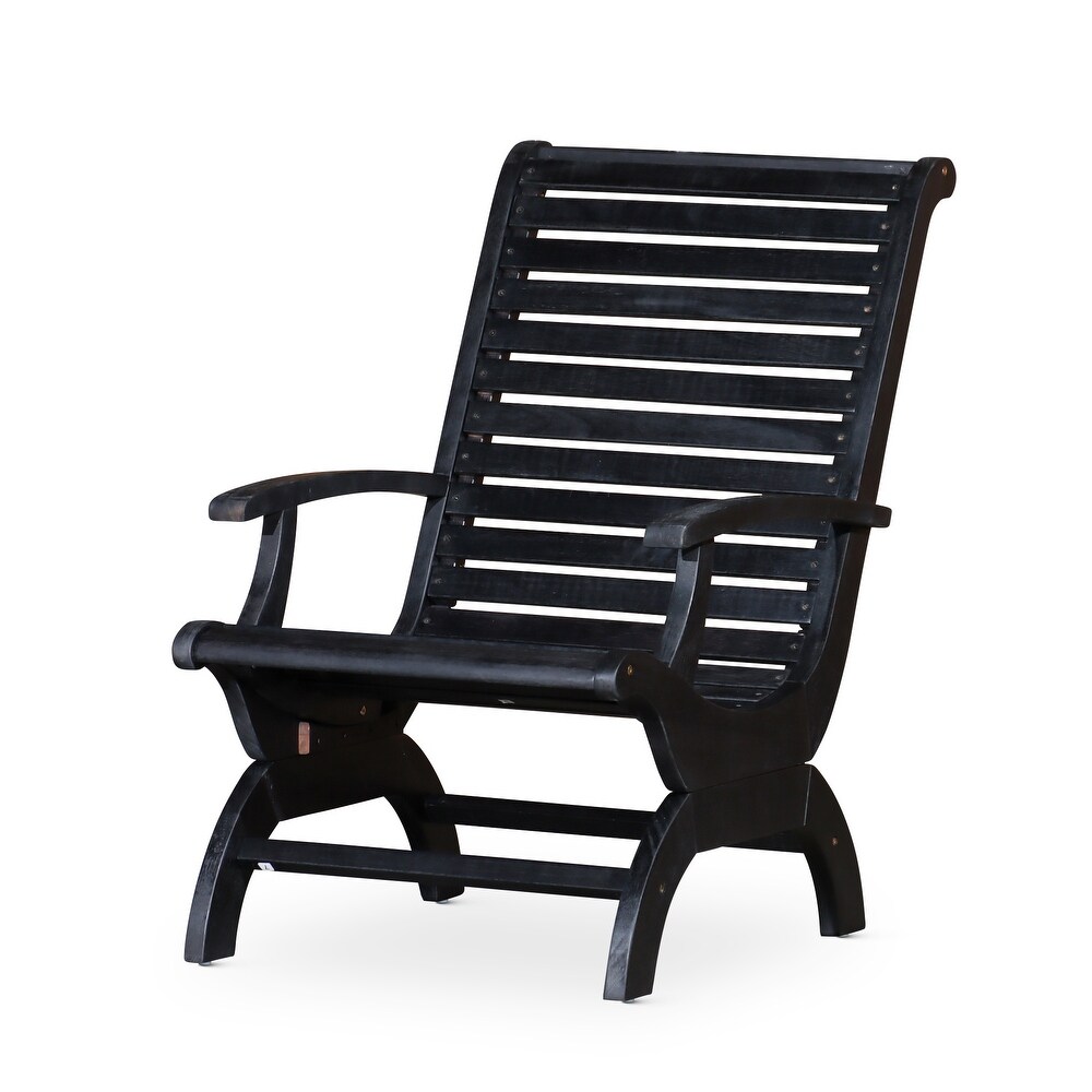 DTY Outdoor Living Aspen Eucalyptus Plantation Chair