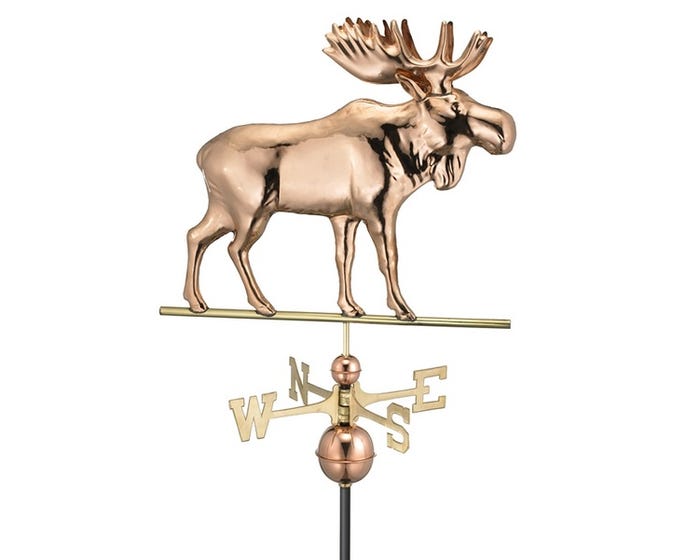 Good Directions Moose Weathervane 9557P