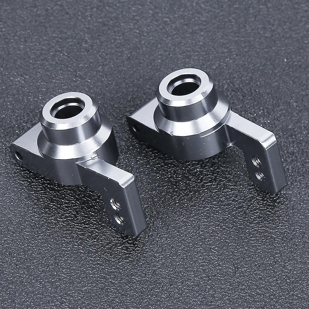 Aluminum Alloy Rear Wheel Seat Assembly Fit For Wltoys 144001 1/14 Rc Car Modeltitanium