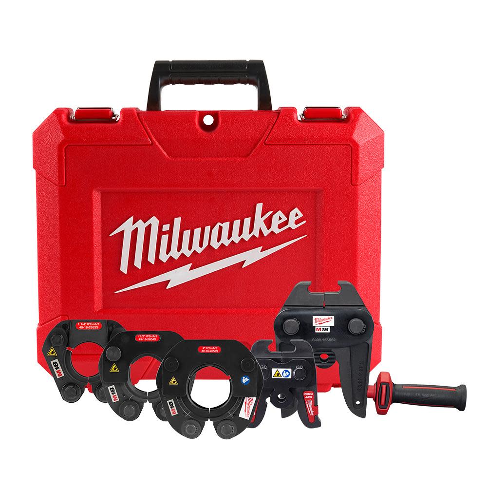 Milwaukee IPS IA Press Ring Kit for M18? FORCE LOGIC Long Throw Press Tool 1 1/4 to 2