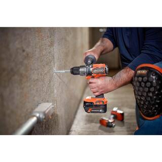 RIDGID 18V Brushless Cordless 12 in. Hammer DrillDriver (Tool Only) R86115B