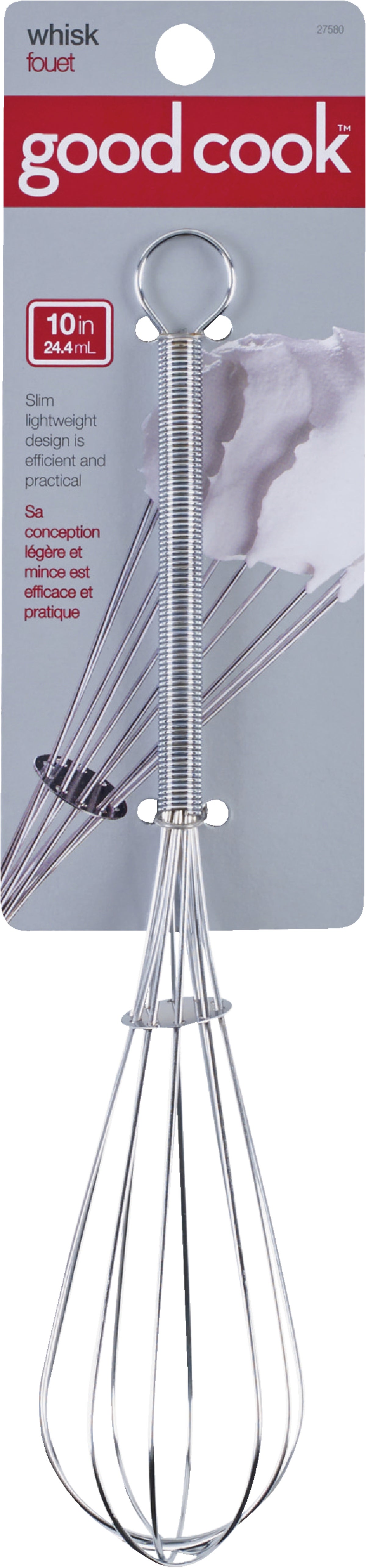 Goodcook Chrome Whisk Silver