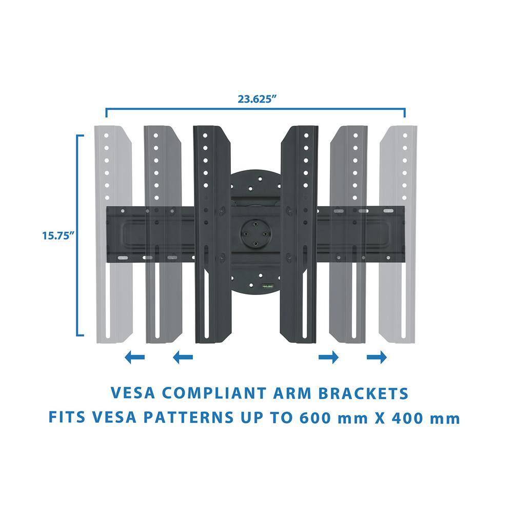 mount-it! mount-it TV Wall Mount With Full 360 Rotation for 32 in. to 60 in. MI-1246F