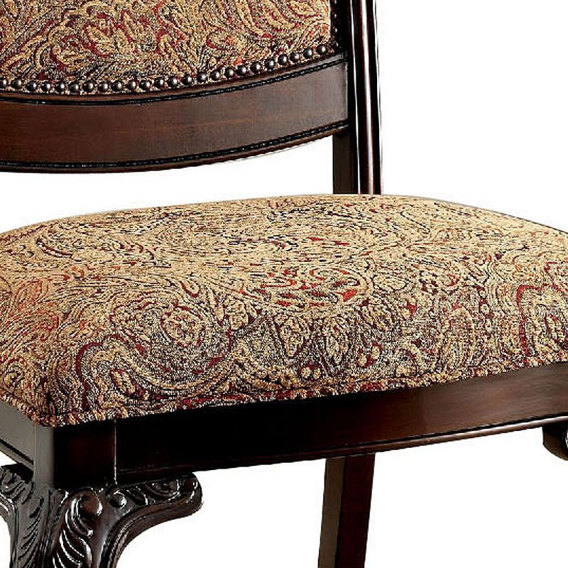 Bellagio Traditional Fabric Side Chair， Set Of 2