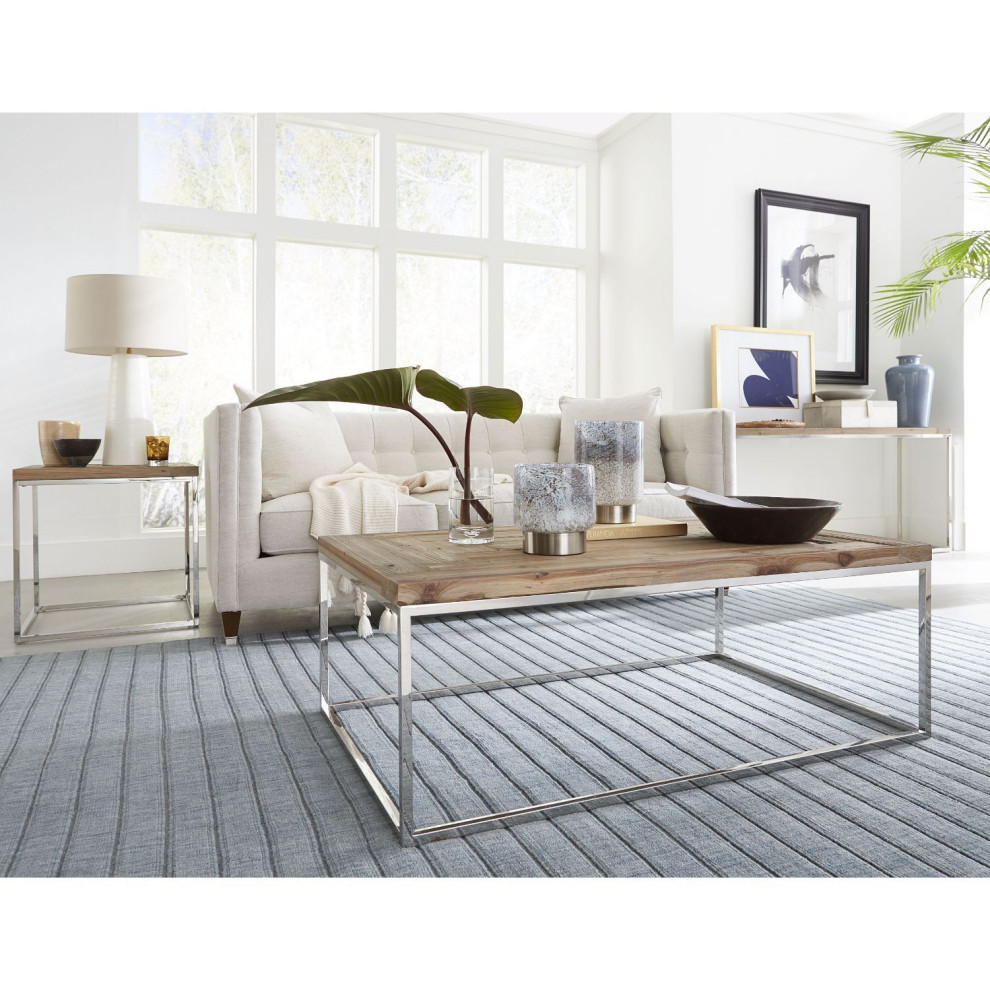 Modus Ace Reclaimed 3PC Wood Coffee  amp2 End Table in Natural   Contemporary   Coffee Table Sets   by AMOC  Houzz