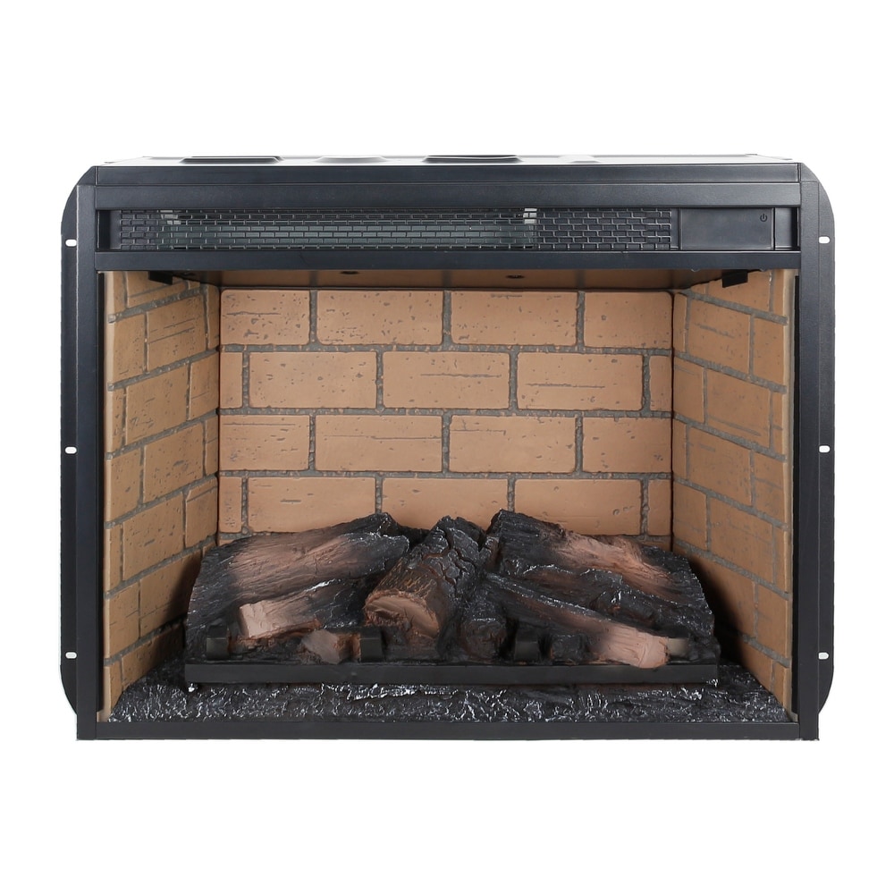 23 inch infrared quartz heater fireplace insert