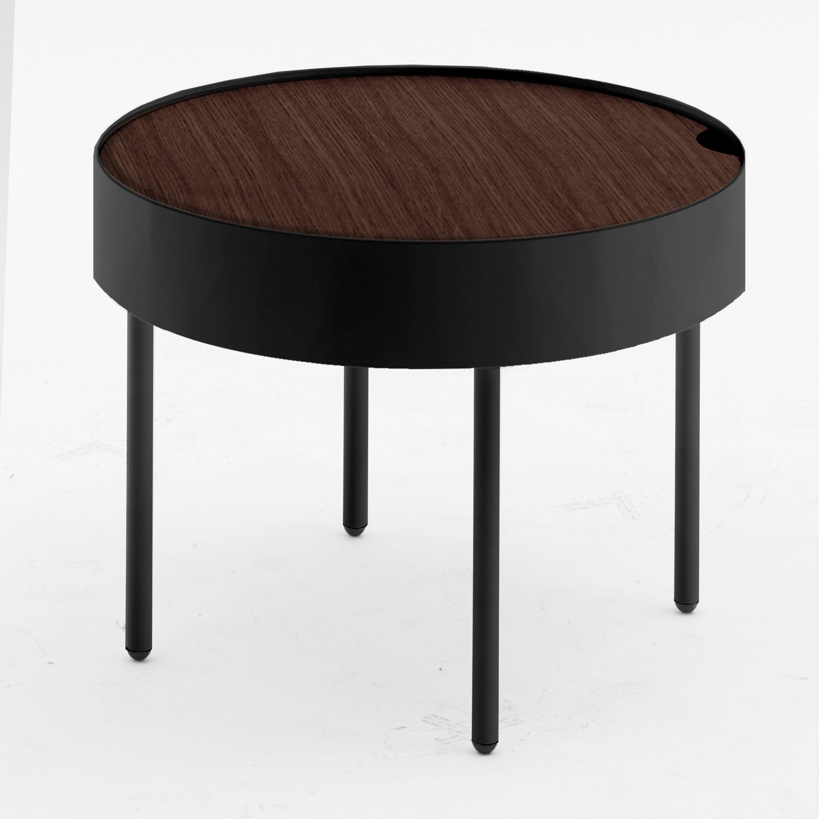 Side Table With Wood Top Gt-381-W