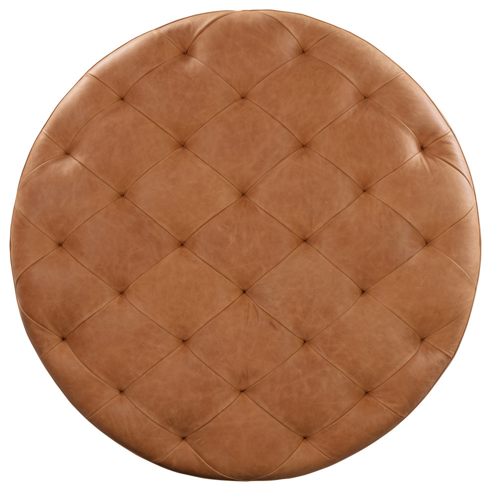 Poly and Bark Ascot Ottoman   Transitional   Footstools And Ottomans   by Edgemod Furniture  Houzz