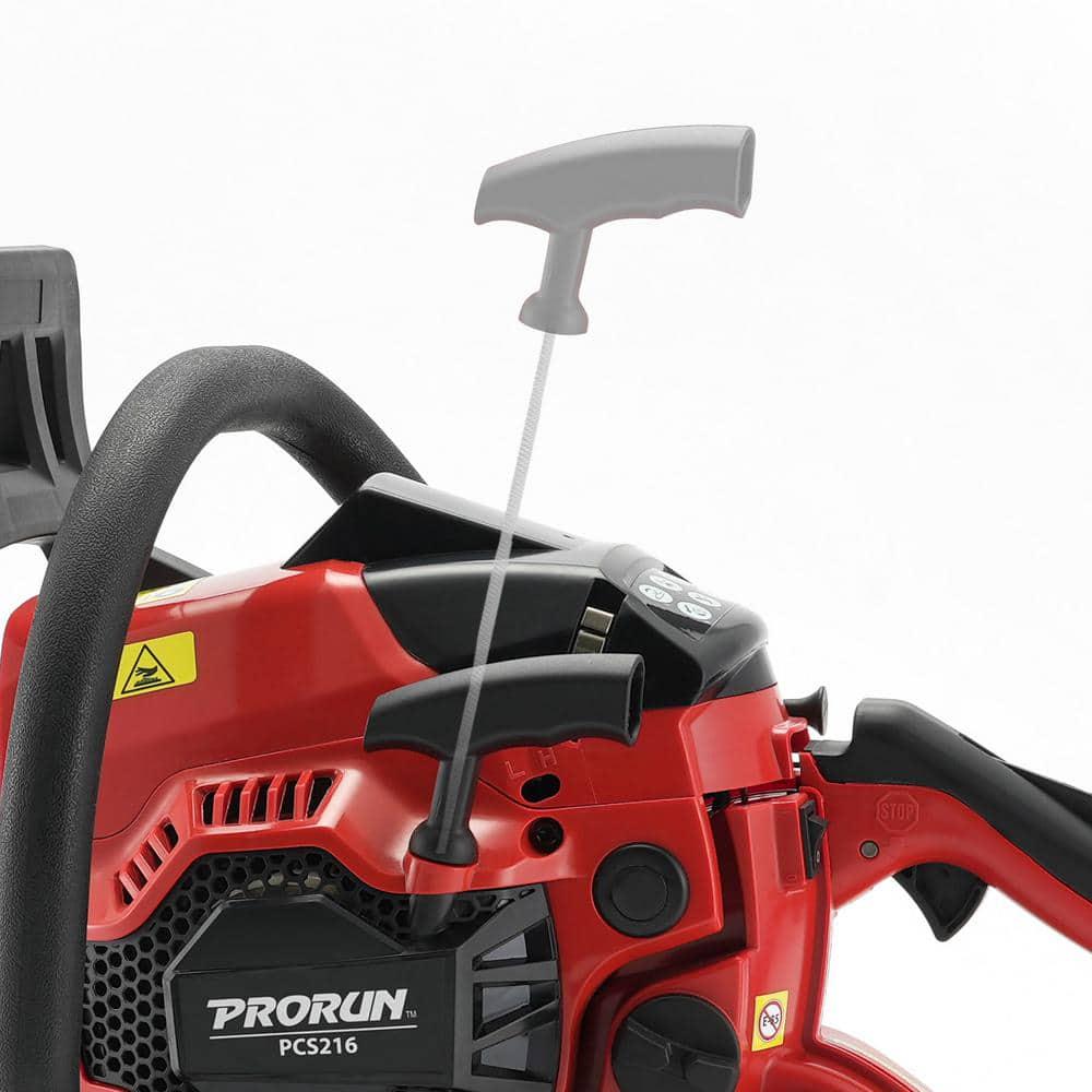 PRORUN 40cc 16in 2Cycle GasPowered Chainsaw