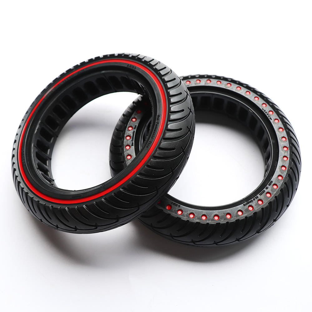 Superbsail inch Solid Tire With Color Ring Red Blue Yellow Solid Tire Assembly Repair Spare Parts Wheel For Xiaomi Scooter