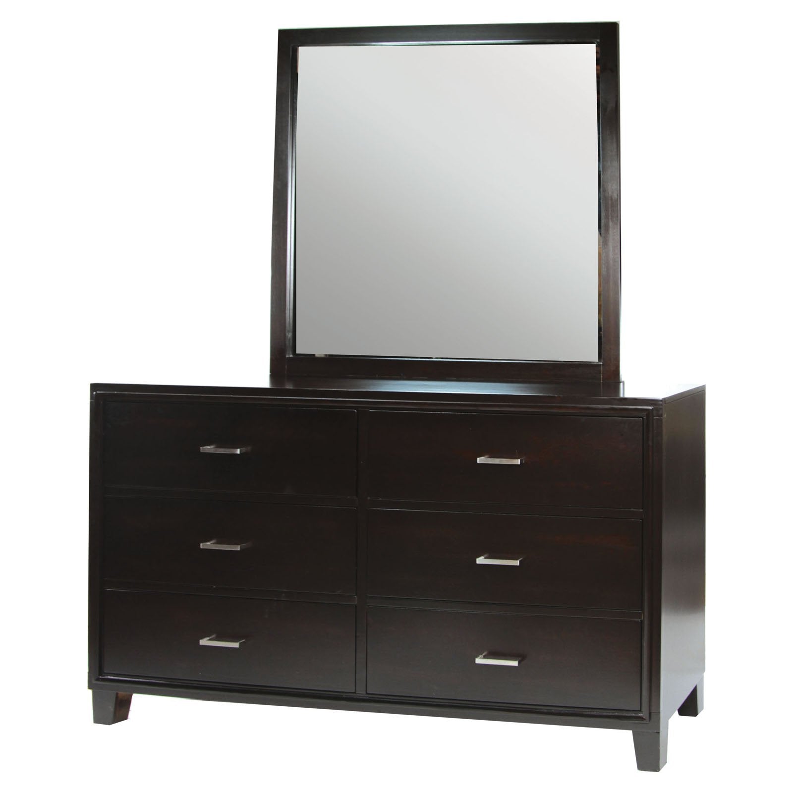 Furniture of America Santrini 6 Drawer Dresser - Espresso