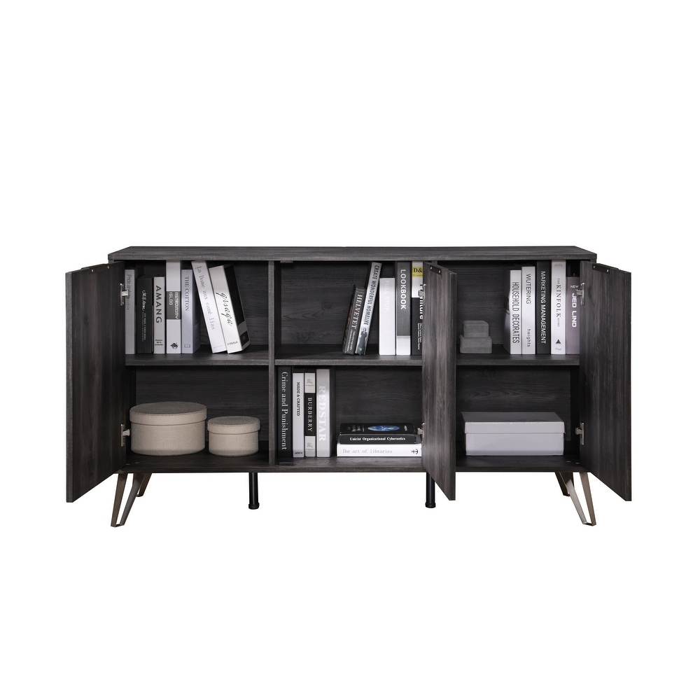 Armitage Modern 3 Door Sideboard Buffet Cabinet