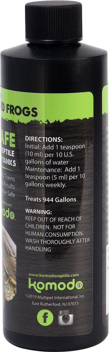 Komodo Water Safe Reptile Conditioner， 8-oz bottle