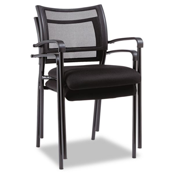 Alera Eikon Series Stacking Mesh Guest Chair， 20.86