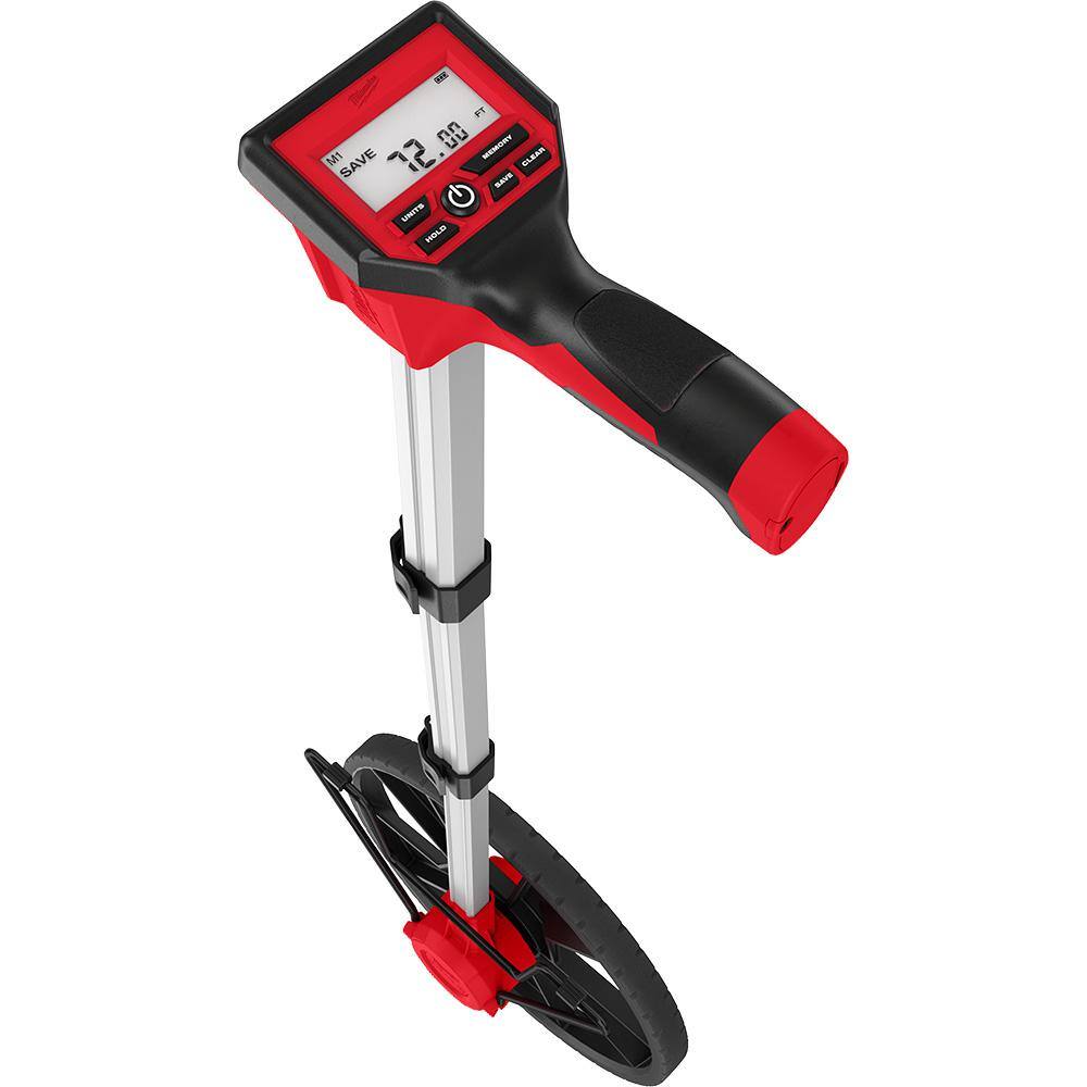 MW 12 in. Digital Measuring Wheel with 100 ft. Closed Reel Long Tape Measure 48-22-5112-48-22-5101