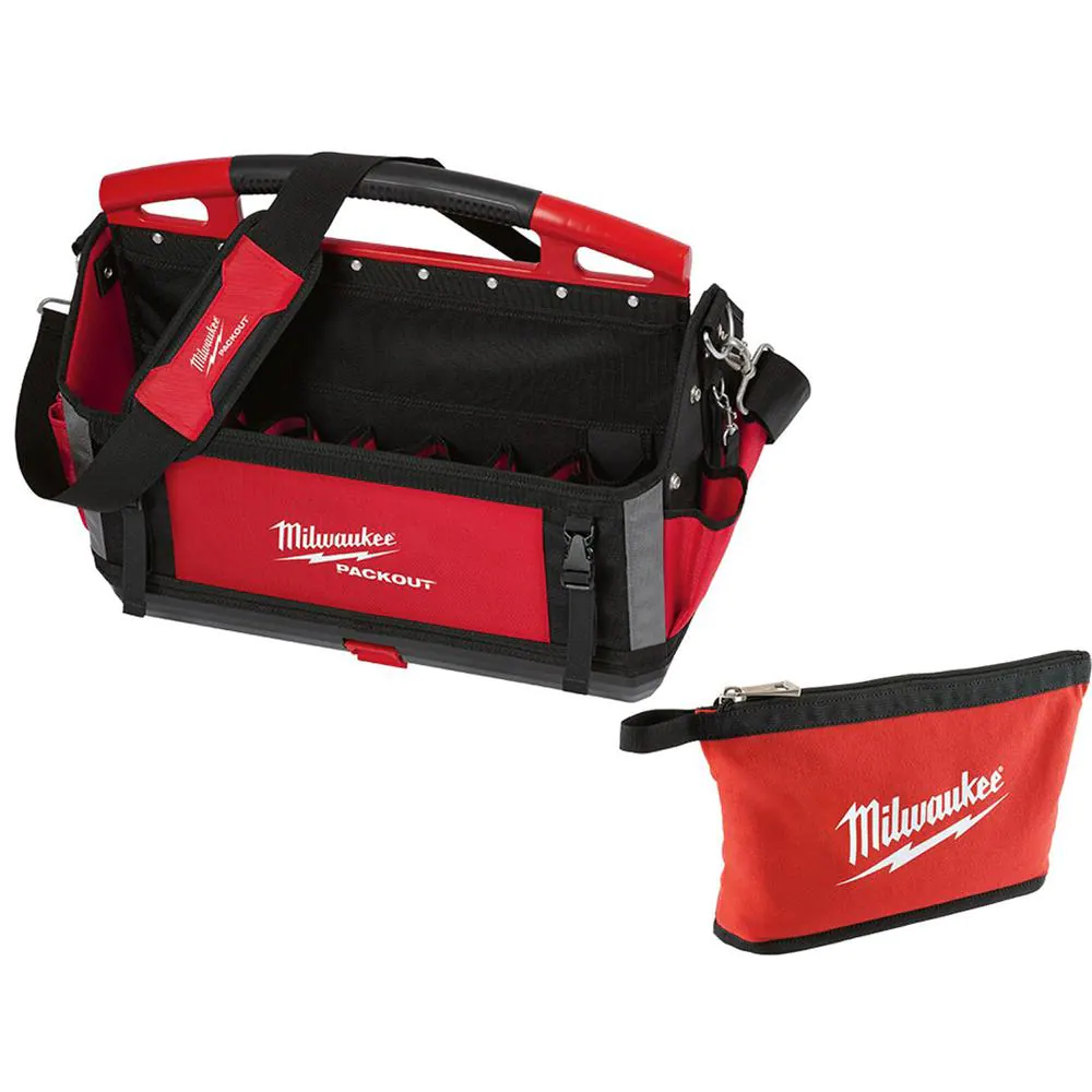 Milwaukee 20 in. PACKOUT Tote With Tool Bag