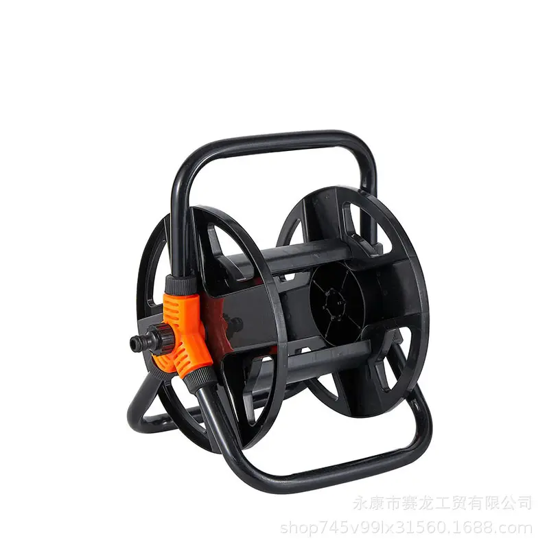 Simple Wall mounted Garden Watering Hose Reel Factory supply 15m garden watering car wash 2 functions water hose reel