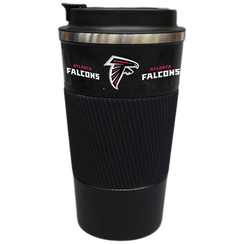 Atlanta Falcons 18oz Coffee Tumbler with Silicone Grip