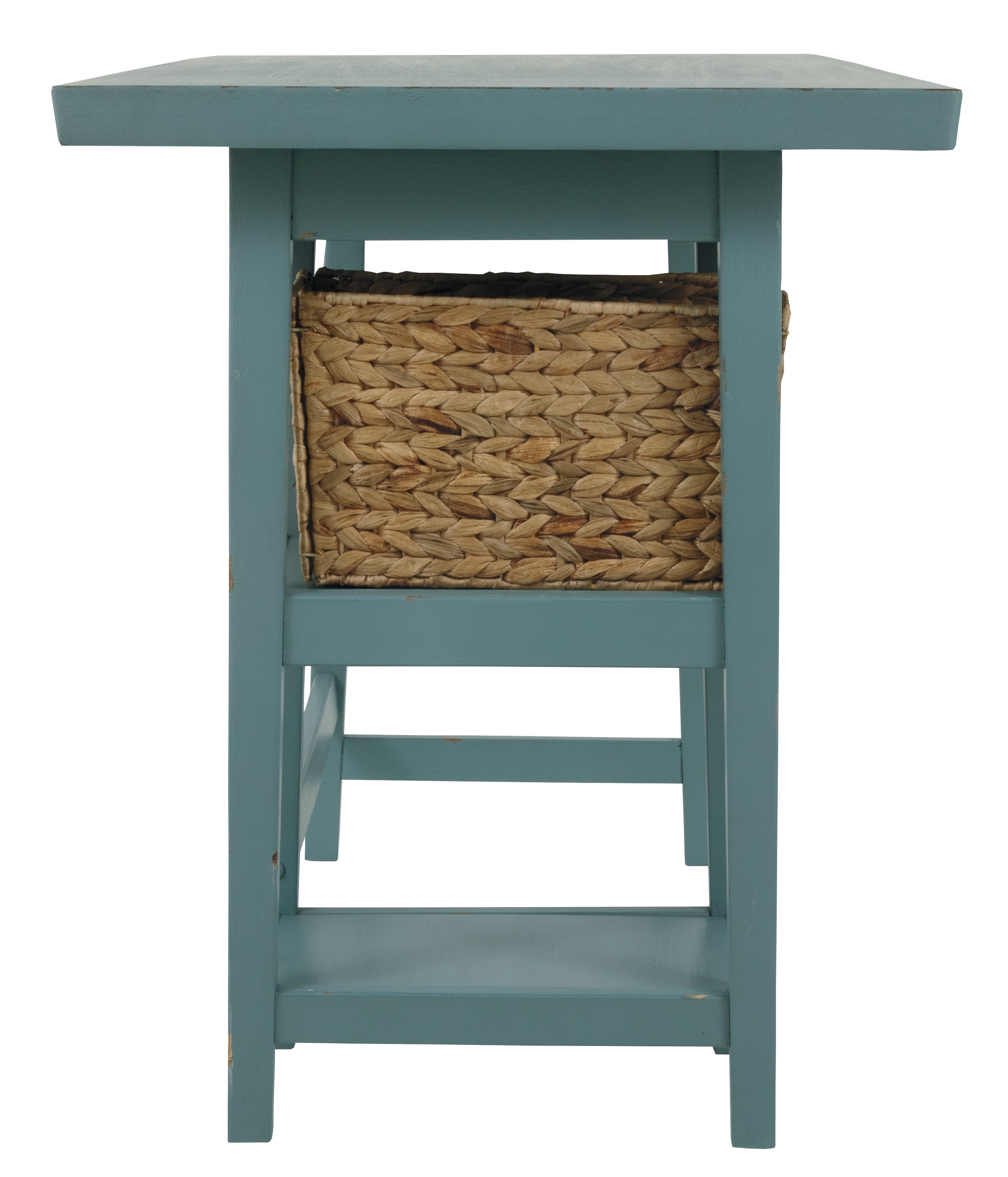 Mirimyn Teal Home Office Small Desk