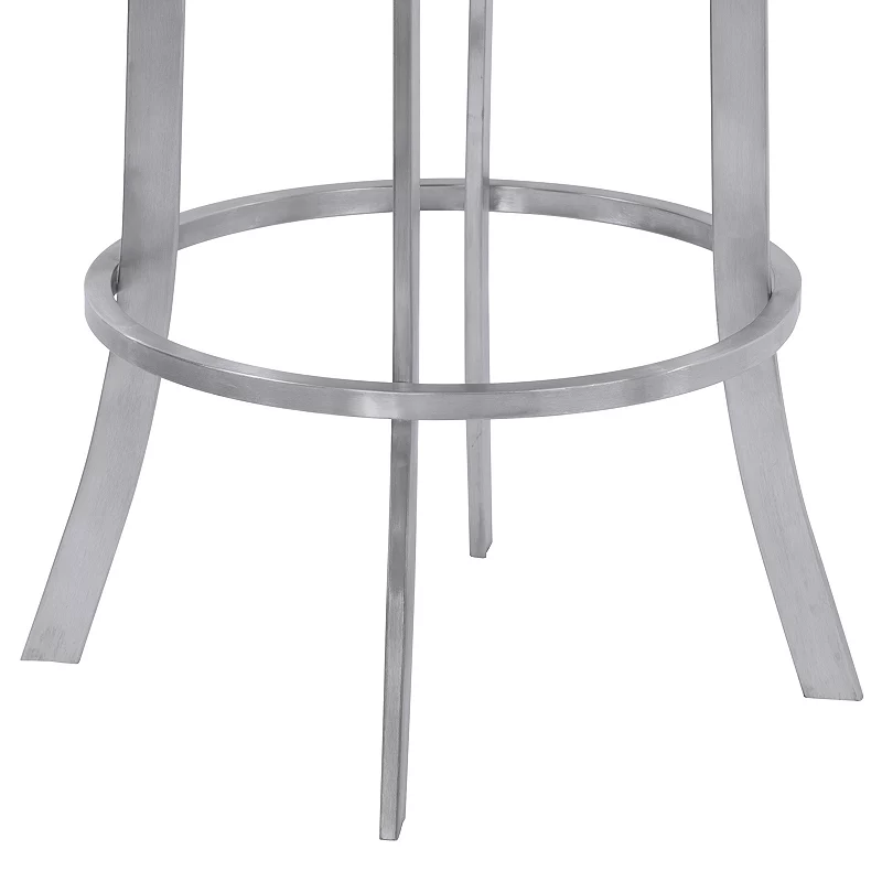 Armen Living Prinz Counter Swivel Bar Stool