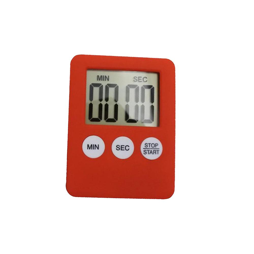 Red Digital Kitchen Cooking Timer Countdown Timer For Cooking With Large Number Display 99 Minutes 59 Seconds Setting