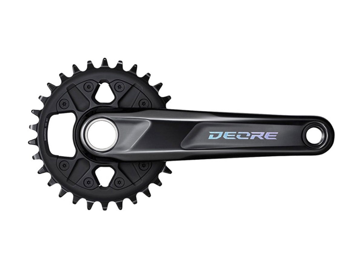 Shimano Deore M6130-1 12 Spd Crankset - Black