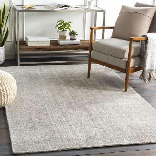 Messina Wool Medium Gray Rug in Various Sizes