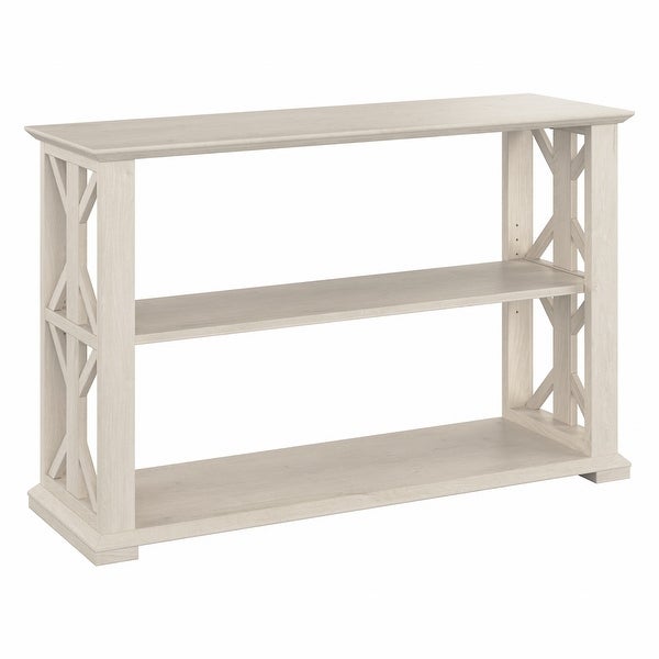 Homestead Console Table with Shelves by Bush Furniture