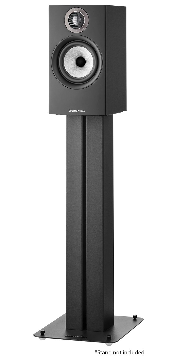 Bowers and Wilkins 600 Series 607 S2 Anniversary Edition Matte Black 2-Way Stand-Mount Loudspeaker System (Pair)