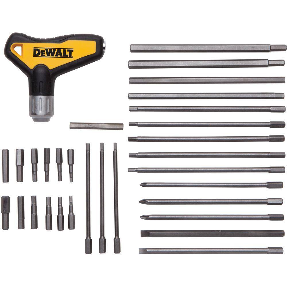 DW Ratcheting T-Handle Set (31-Piece) DWHT70265