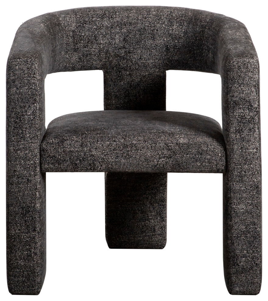 Elo Chair Black   Transitional   Armchairs And Accent Chairs   by Moe  x27s Home Collection  Houzz