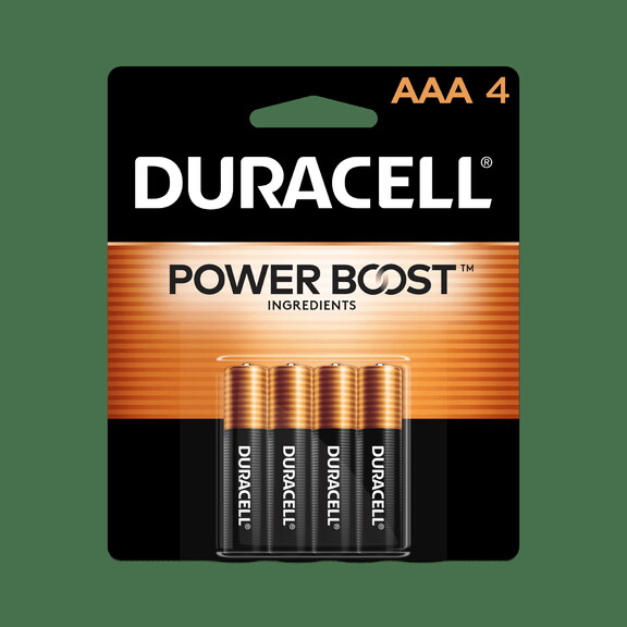 Duracell MN2400B4 Duracell Coppertop AAA Battery w...