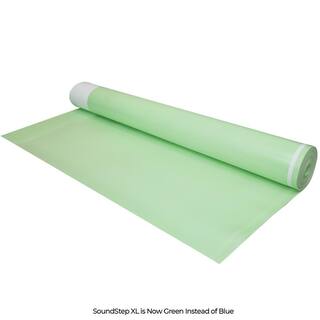 SOUND STEP 100 sq. ft. 4 ft. x 25 ft. x 0.08 in. Premium Foam Underlayment for Laminate Engineered and Glue-Down Floors SSXLPE100BLSS