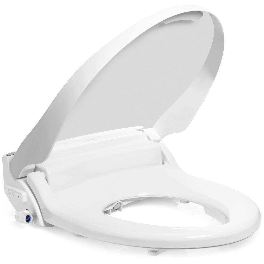 Brondell Swash Select Electric Bidet Seat for Elongated Toilets in White BL97-EW