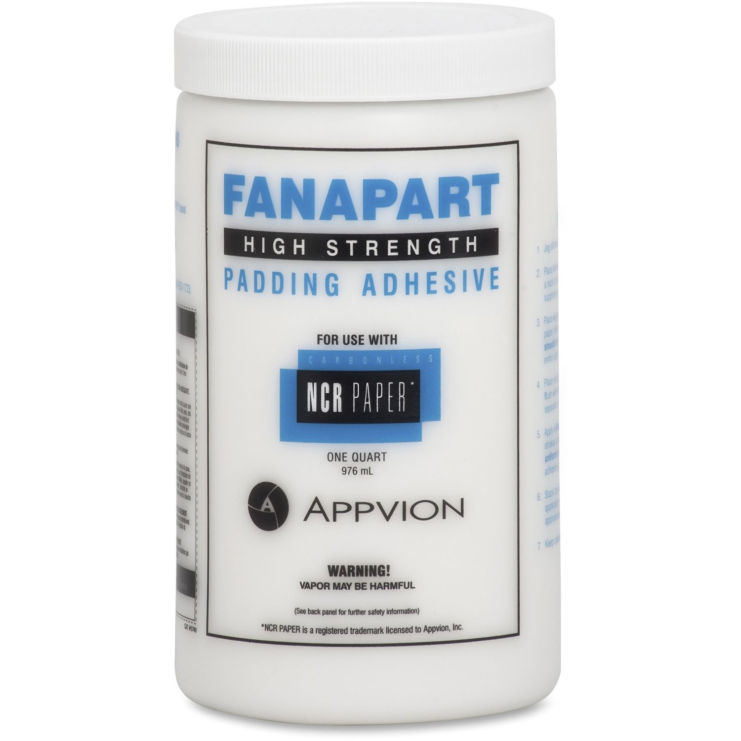 Fanapart Padding Adhesive by Appvion， Inc NCR2116