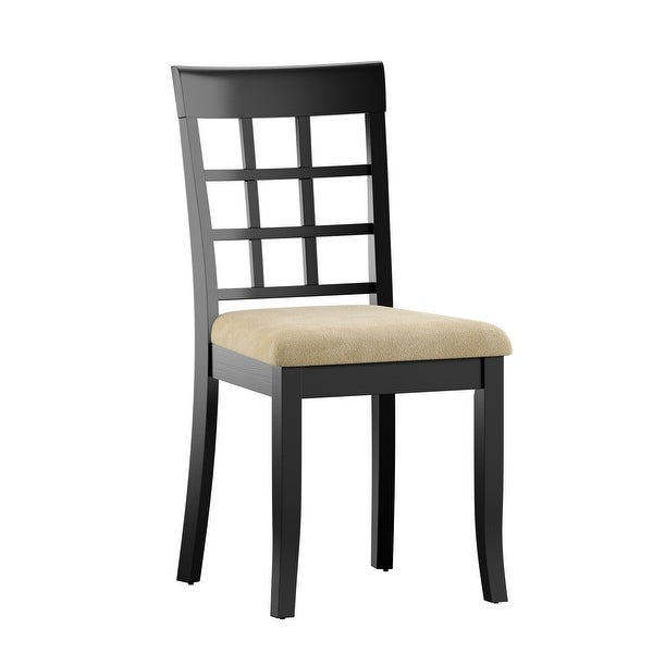 Wilmington Black Wood Dining Set by iNSPIRE Q Classic